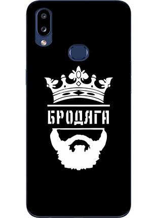 Силиконовый чехол с рисунком для samsung a10s galaxy a107f бродяга