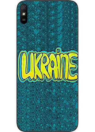 Оригинальный чехол epik для xiaomi redmi 9a с картинкой графити украина