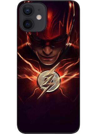 Силіконовий чохол epik для iphone 12 mini з картинкою супергерой флеш