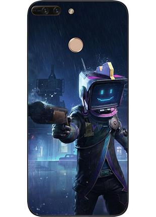 Оригінальний чохол для huawei honor v9 з картинкою pubg mobile
