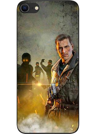 Чехол силиконовый epik для iphone 7 с картинкой call of duty tank dempsey танк