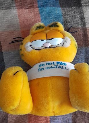 Мягкая винтажная игрушка кот гарфилд 3