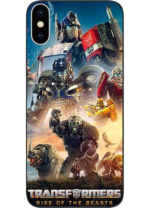 Силиконовый чехол epik для iphone x с картинкой трансформеры