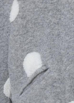 Трендовое теплое пальто с плюшевой подкладкой george (великобритания)4 фото
