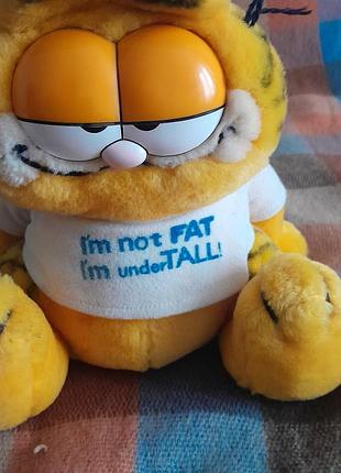 Мягкая винтажная игрушка кот гарфилд 5