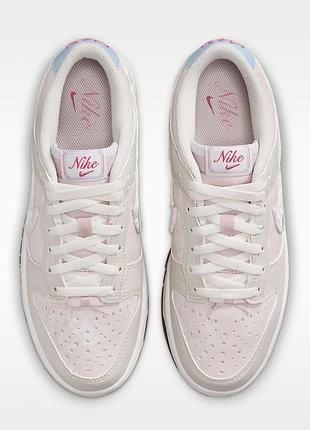 Кросівки жіночі nike dunk low valentines day pink/beige iq1145-610