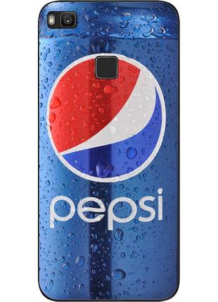 Силиконовый чехол для huawei p9 lite с картинкой pepsi