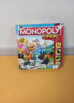 Настольная игра hasbro моя первая монополия monopoly junior board game