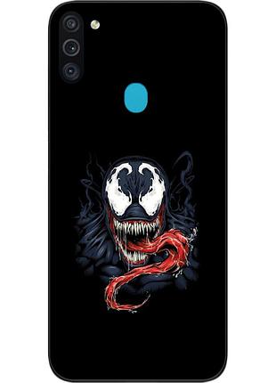 Силиконовый чехол для samsung a11 galaxy a115f с картинкой веном