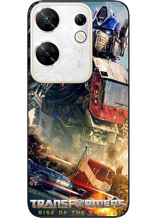 Силіконовий чохол epik для infinix zero 30 4g з картинкою оптимус прайм трансформери