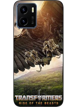 Силиконовый чехол epik для vivo y15s с картинкой эйрейзор трансформеры звероботы