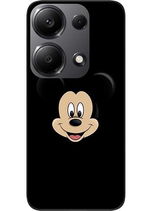 Силиконовый чехол epik для xiaomi redmi note 13 pro 4g с картинкой микки