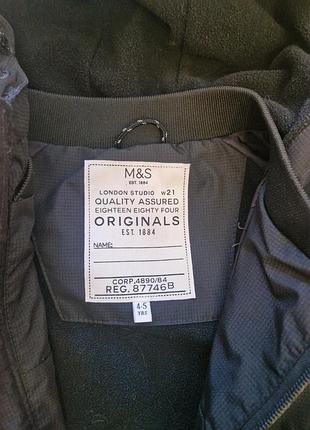 Детская куртка для мальчика, утепленная, m&amp;s 2