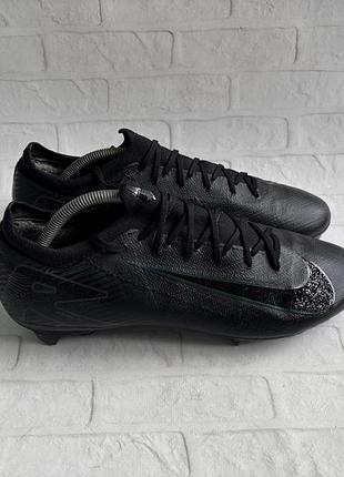 Оригінальні футбольні бутси nike air zoom mercurial vapor 16 pro fg size 45 розмір найк меркуріал професійні чорні чоловічі копочки про профі оригінал