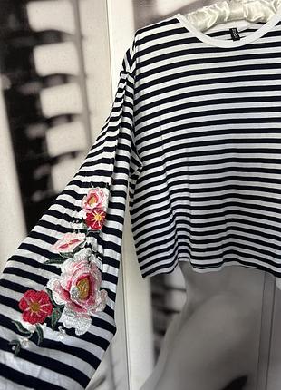 H&m реглан з вишивкою 5