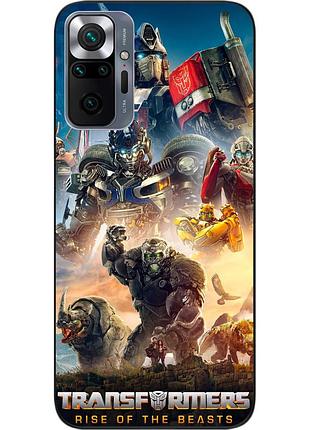 Силіконовий чохол epik для xiaomi redmi note 10 pro з картинкою трансформери