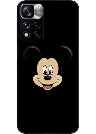 Силиконовый чехол epik для xiaomi redmi note 11 pro plus 5g с картинкой микки