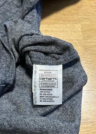 Рубашка мужская carhartt 7