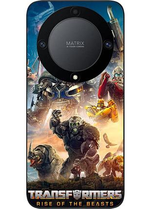 Силиконовый чехол epik для honor magic 5 lite с картинкой трансформеры