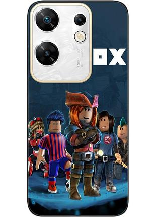 Силиконовый чехол epik для infinix zero 30 4g с картинкой роблокс