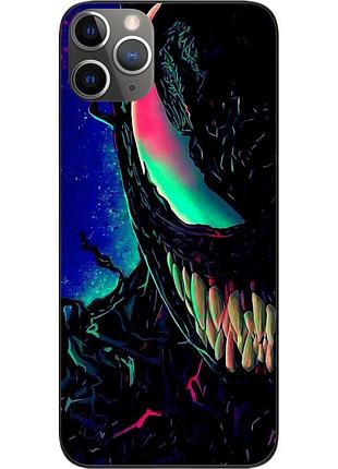 Силіконовий чохол epik для iphone 11 pro з картинкою яскравий веном