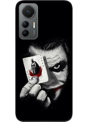 Силиконовый чехол epik для xiaomi 12 lite с картинкой джокер с картой