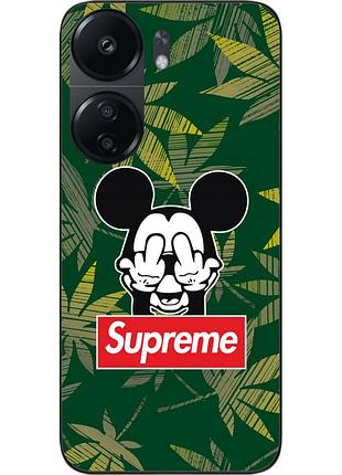Силіконовий чохол epik для xiaomi poco c65 з картинкою мікі supreme