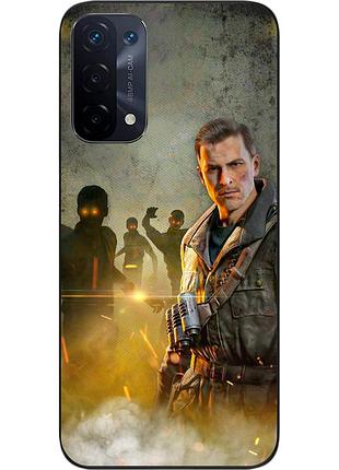 Чехол силиконовый epik для oppo a54 5g с картинкой call of duty tank dempsey танк
