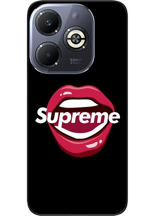 Силиконовый чехол epik для infinix smart 8 (x6525) с картинкой губы
