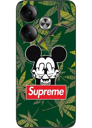 Силиконовый чехол epik для tecno pova 6 (li7) с картинкой микки supreme