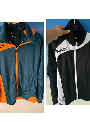 Кофта на замок спортивна kempa ,xs, s,жіноча,підліткова,ріст 140-160