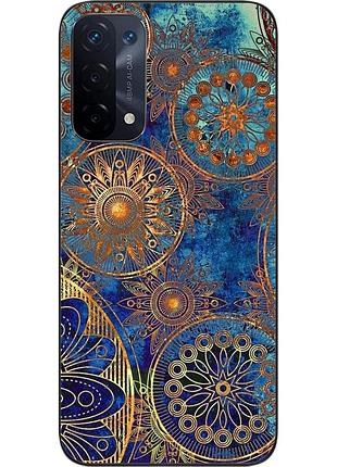 Оригинальный чехол epik для oppo a54 5g с картинкой круги винтаж