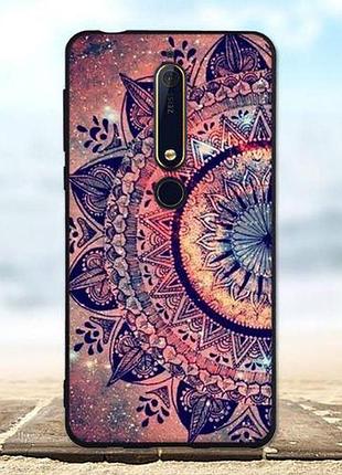 Оригинальный чехол накладка для nokia 6 2018 с картинкой мандала