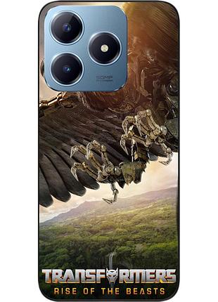 Силіконовий чохол epik для realme с63 4g з картинкою ейрейзор трансформери звероботи