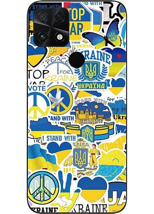 Силіконовий чохол для xiaomi poco c40 з картинкою