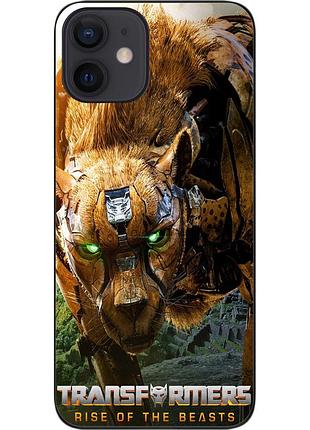 Силиконовый чехол epik для iphone 12 mini с картинкой читор трансформеры звероботы