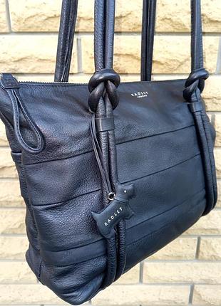 Кожаная сумка radley london шкіряна сумочка британського бренда