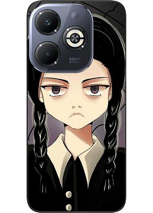 Силіконовий чохол epik для infinix smart 8 plus (x6526) з картинкою уенсдей