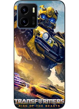 Силіконовий чохол epik для vivo y15s з картинкою бамблбі трансформери