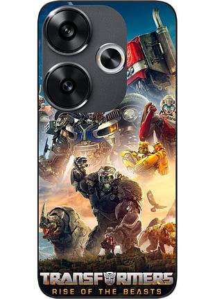 Силіконовий чохол epik для xiaomi poco f6 з картинкою трансформери