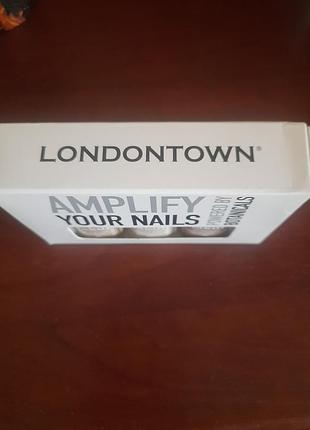 Подарочный набор из трех лаков для ногтей londontown lakur. новый 8
