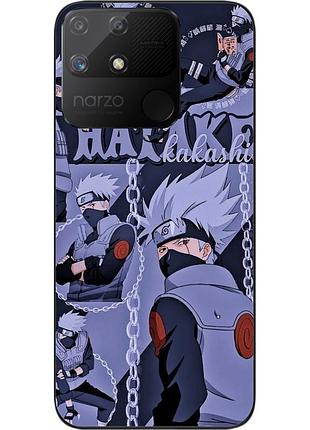 Силиконовый чехол epik для realme narzo 50a с картинкой аниме хатаке