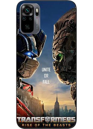 Силіконовий чохол epik для xiaomi redmi note 10s з картинкою трансформери зверобати