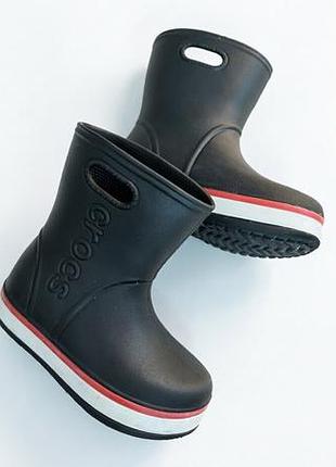 Гумові сапоги, чоботи резинові crocs, гумачки, резиновые сапоги