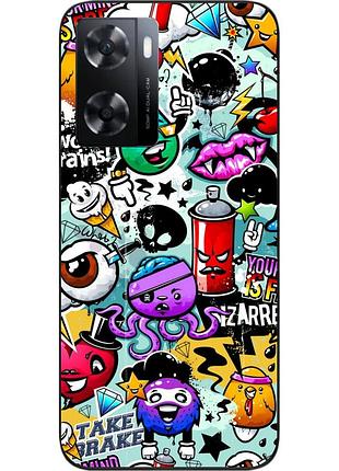 Силіконовий чохол epik для oneplus nord n20 se з картинкою стикери