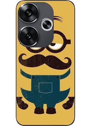 Силиконовый чехол epik для xiaomi poco f6 с картинкой миньон