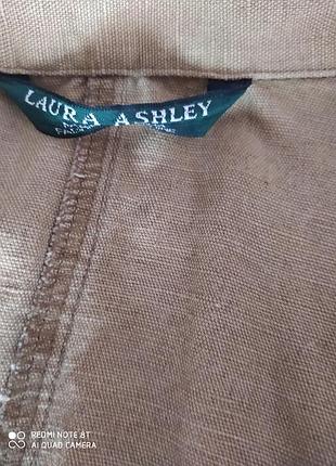 Пиджак женский,s, laura ashley, 55%лен, 45% котон3 фото