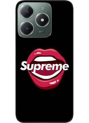 Силиконовый чехол epik для realme с61 4g с картинкой губы