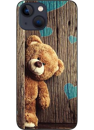 Бампер силіконовий чохол epik для iphone 13 mini з картинкою ведмедик