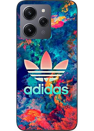 Силіконовий чохол для xiaomi redmi 12 з картинкою адідас